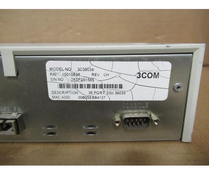 36-Port 3COM 3C39036
