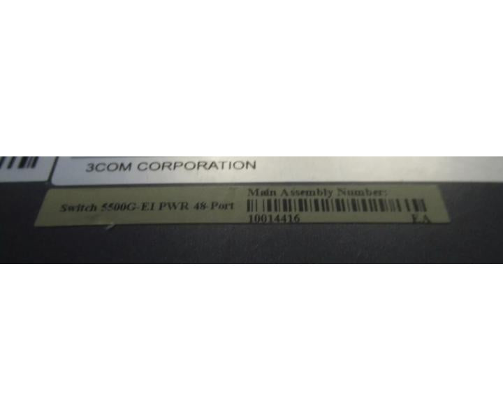 5500G-EI 48-Port 3CR17253-91 3Com