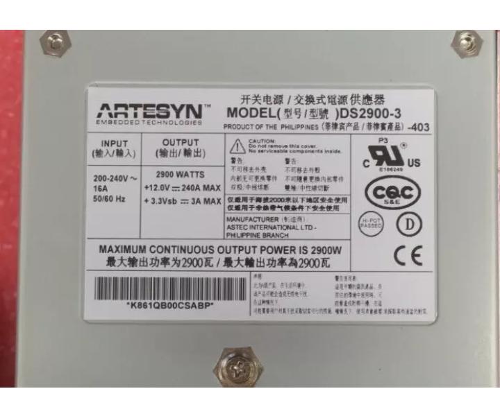 PWR-2900AC DCS-7508 DCS-7504 2900W
