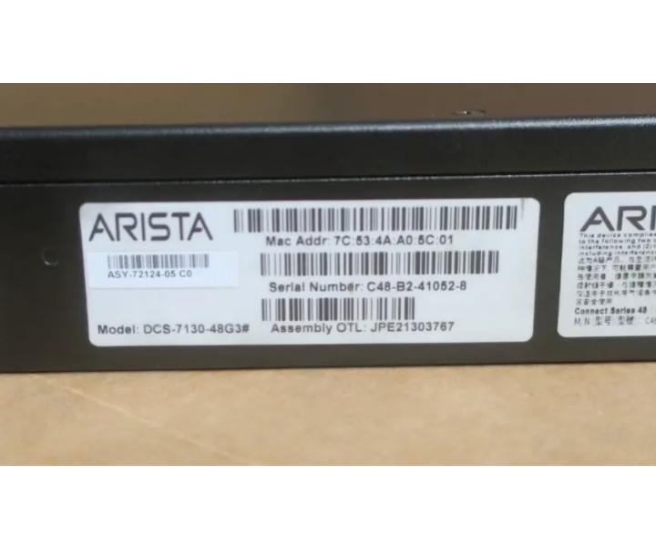 DCS-7130-48G3 C48V3-A 48-Port 10GE