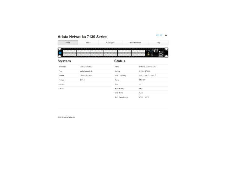 DCS-7130-48G3 C48V3-A 48-Port 10GE
