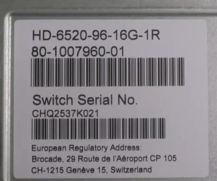 96-Port 96-Active HD-6520-96-16G-1R 16Gb