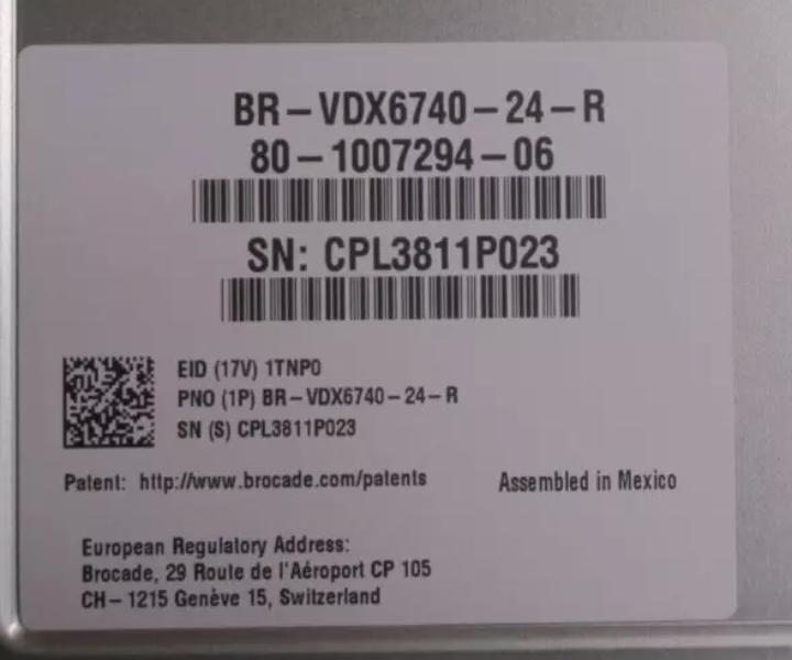 BR-VDX6740-24-R 10GbE 40Gb