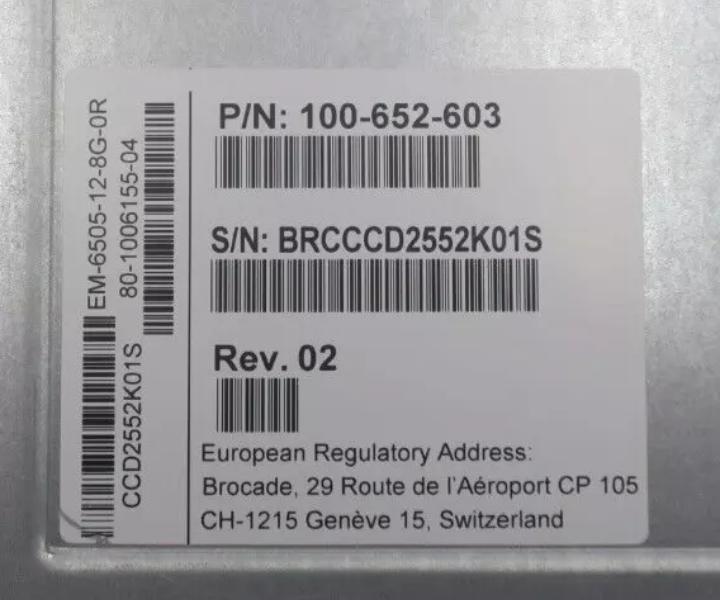 DS-6505B 24-Active EM-6505-12-8G-0R 16Gb