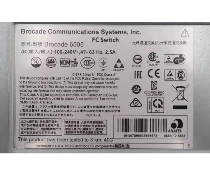 DS-6505B 24-Port EM-6505-12-8G-0R 16Gb