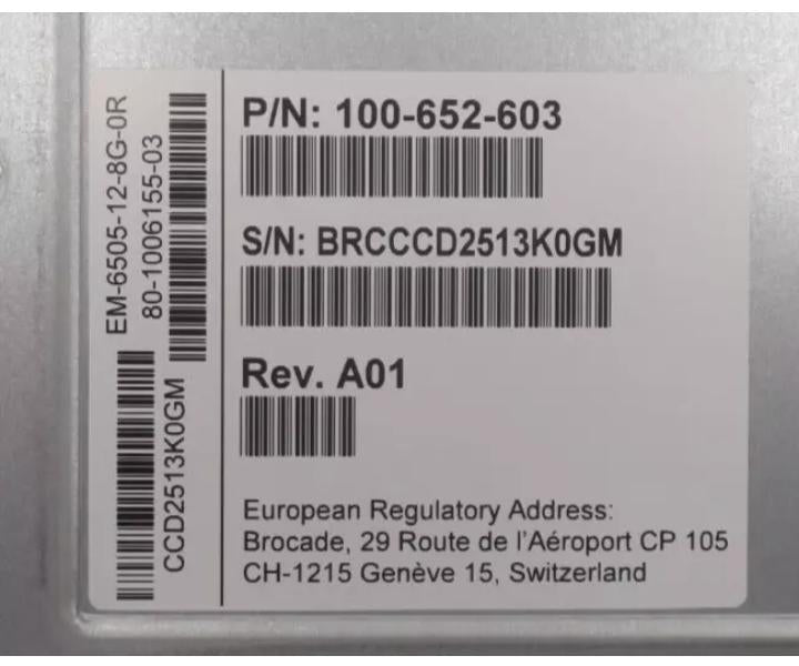 DS-6505B 24-Port EM-6505-12-8G-0R 16Gb