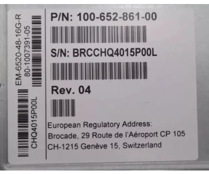 DS-6520B 48-Active EM-6520-48-16G-R 16Gb