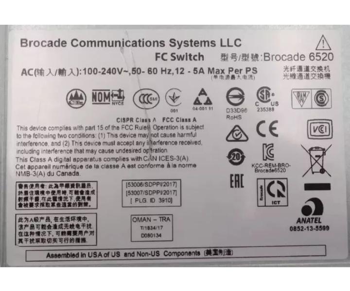 DS-6520B 48-Active EM-6520-48-16G-R 16Gb