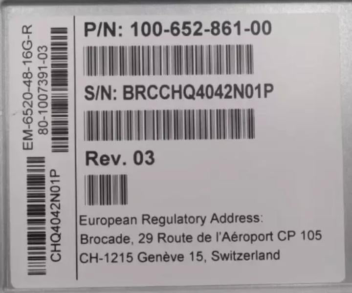 DS-6520B 48-Active EM-6520-48-16G-R 16Gb