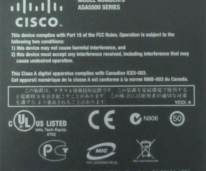 ASA5520-BUN-K9 ASA5520