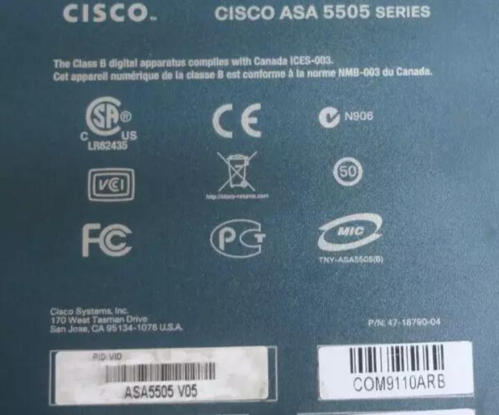 ASA5505-UL-BUN-K9 RJ45
