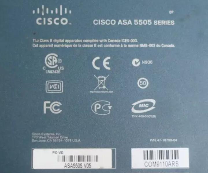 ASA5505-UL-BUN-K9 RJ45