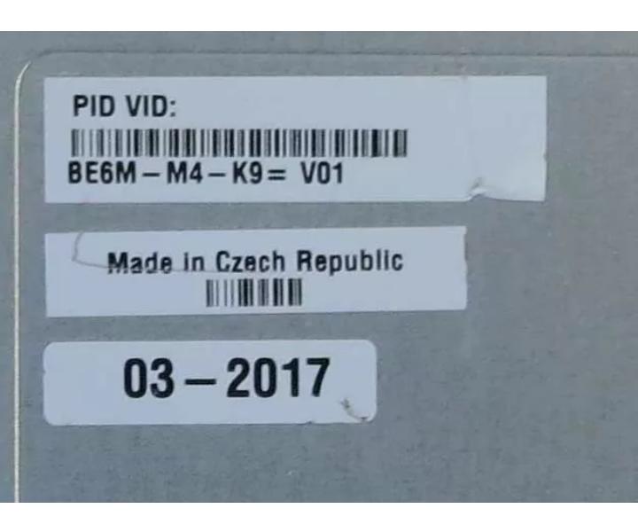 UCSC-C220-M4S E5-2630v3 BE6000M 4GHz 32GB