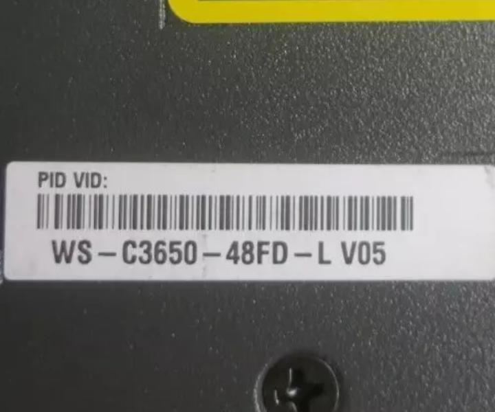 WS-C3650-48FD-L 1GbE RJ45