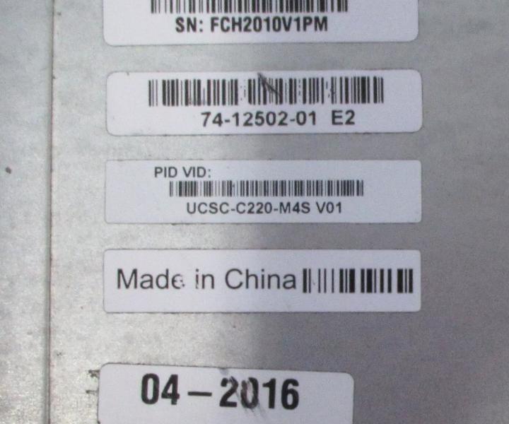 UCSC-C220-M4S C220
