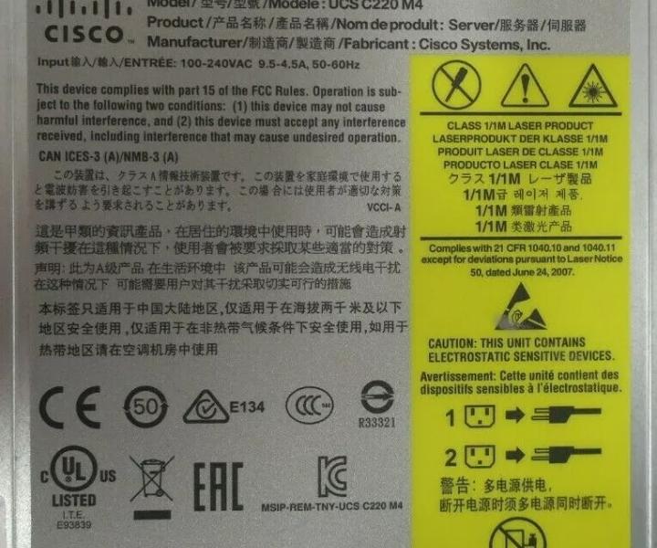 UCSC-C220-M4S C220