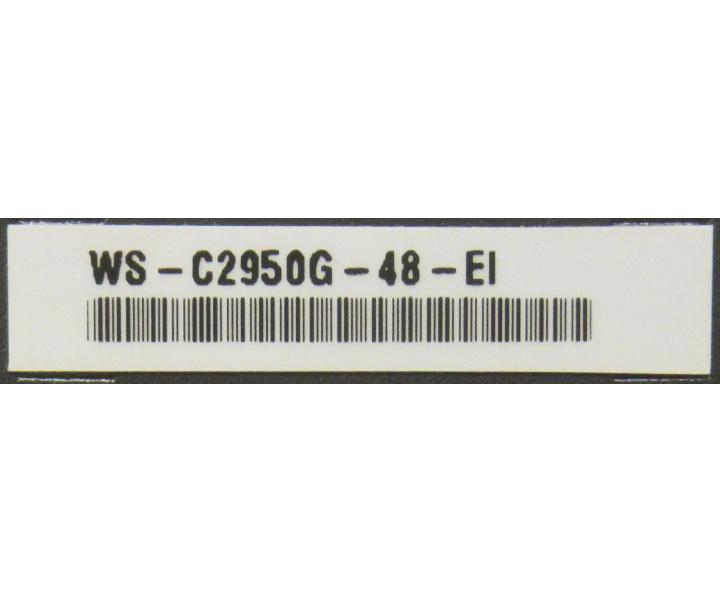 WS-C2950G-48-EI 48x10 2xGBIC