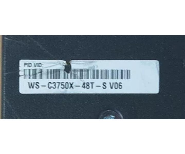 WS-C3750X-48T-S 48-Port