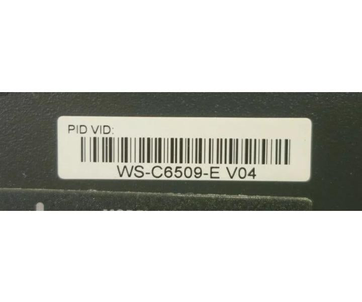 WS-C6509-E SUP720-3B X6748-GE-TX X6716-10GE X6704-10GE