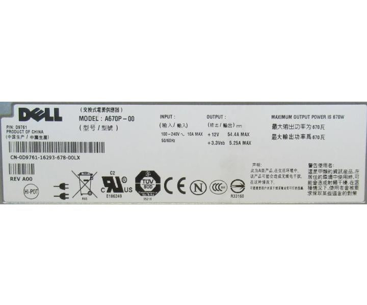 670W 240V D9761
