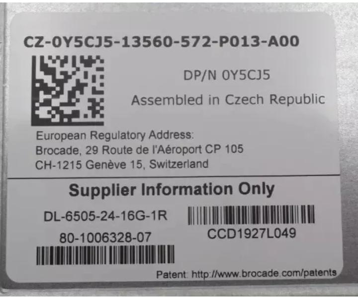 24-Active DL-6505-24-16G-1R 16Gb Y5CJ5