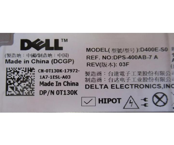 D400E-S0 Hot-Swap T130K R310