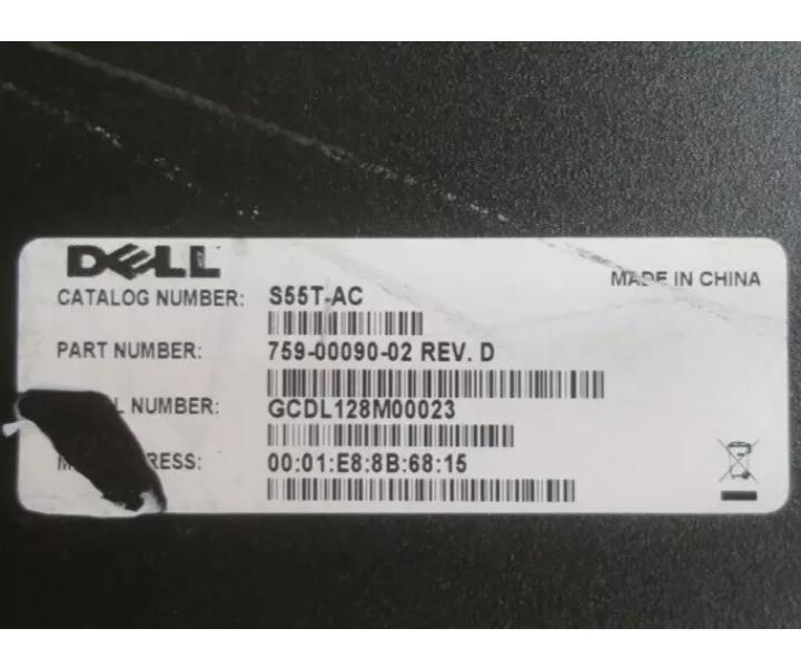 S55-01-GE-44T-AC Force10 S55T RJ45 2x10G