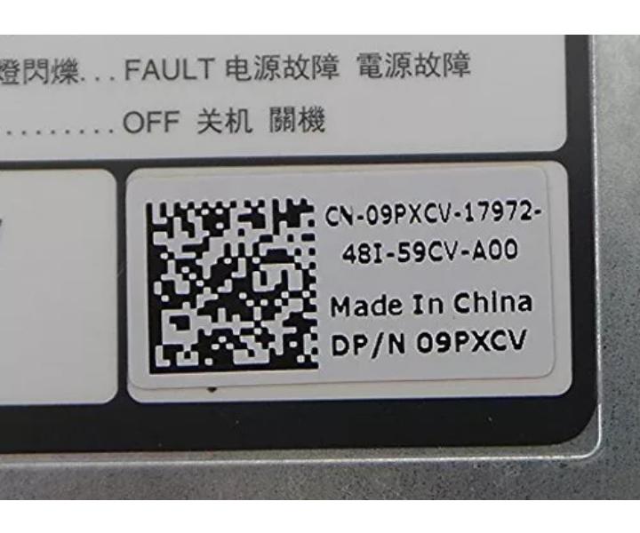 750W 9PXCV R820 R720 R620 R520 T620
