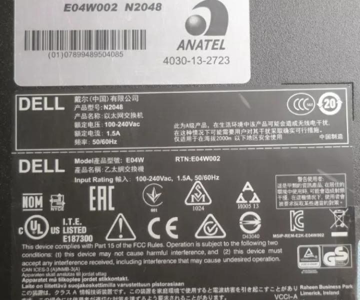 N2048 RJ45 10Gb DMD5F
