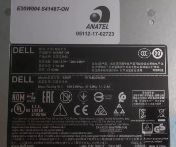 S4148T-ON RJ45 100GE QFSP28 40GE