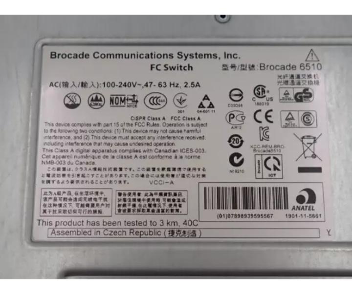 DS-6510B EM-6510-24-8G-R 36-Active 16Gb