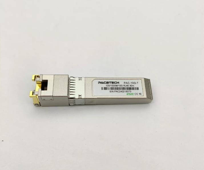 SFP-10G-T-X Multi-Rate RJ-45