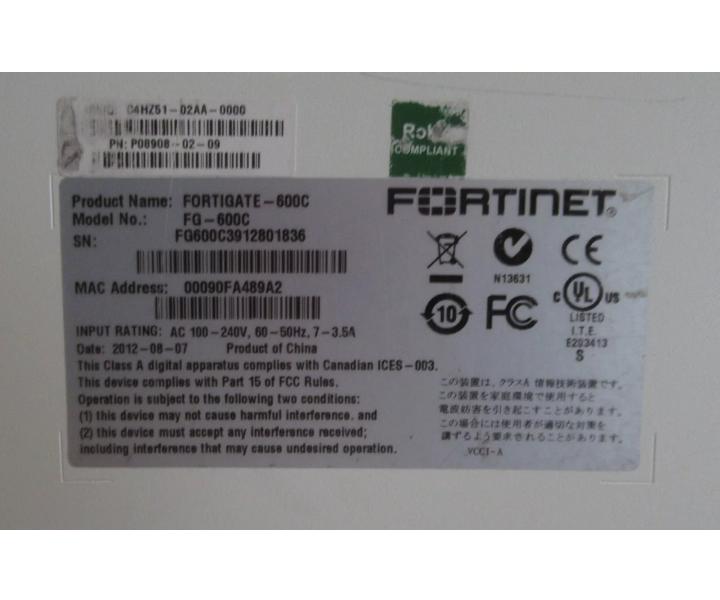 FG-600C P08908-02 600C