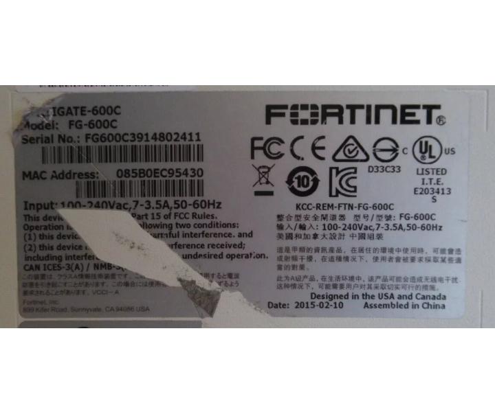FG-600C P08908-07 600C