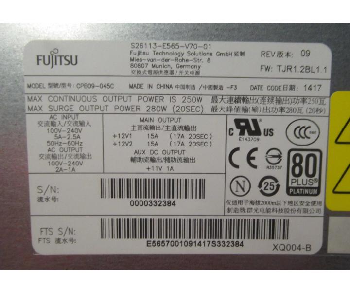 S26113-E565-V70-01 34031967 250W