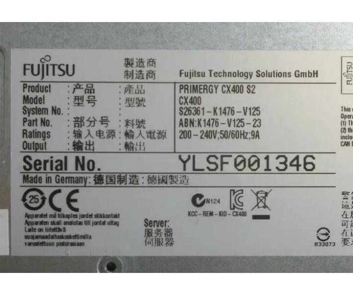 4-Node E5-2690V2 CX400 1024GB