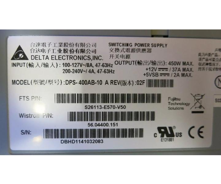 DPS-400AB-10 450W RX200