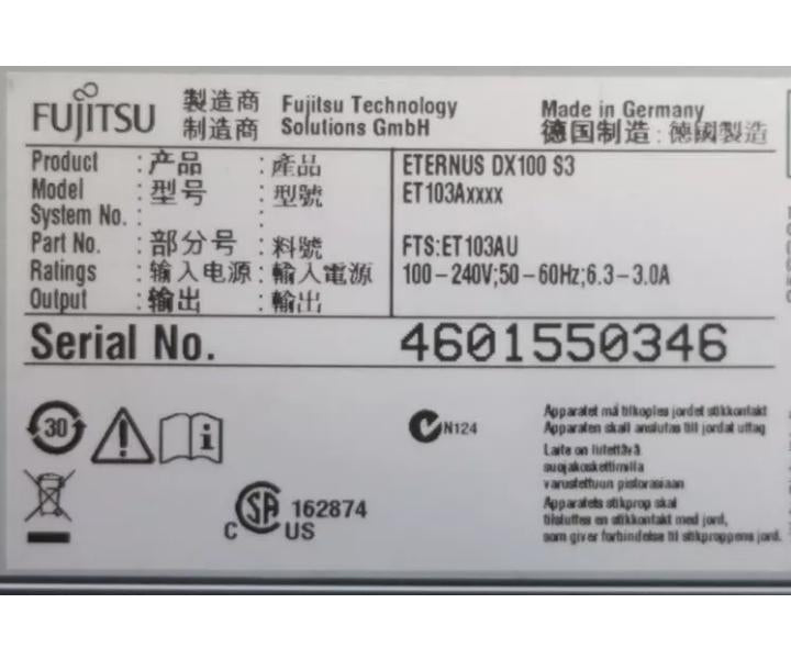 CA07662-D111 DX100 24Bay ET103AU 18TB