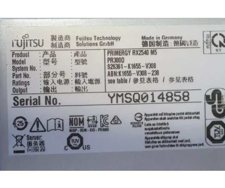 RX2540 128GB 960GB 240GB