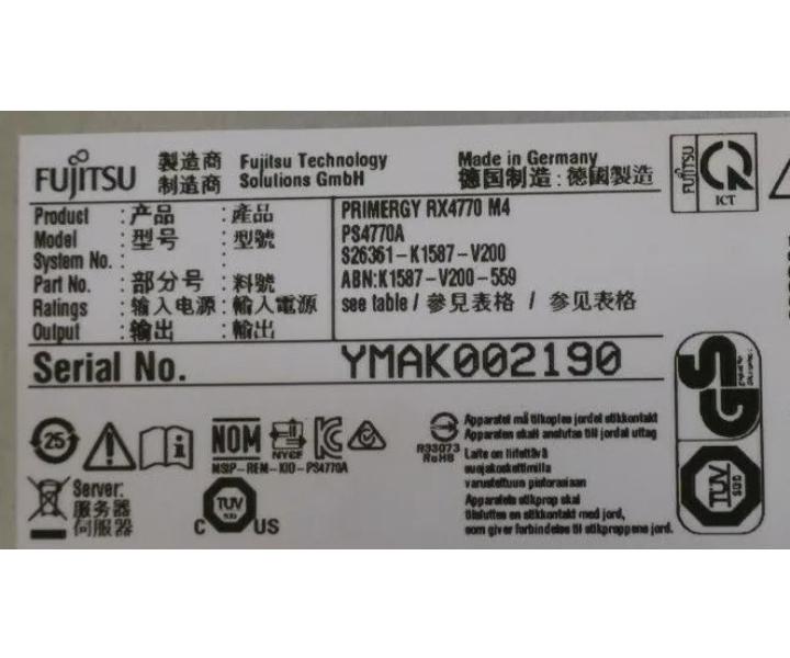 18-Core RX4770 64GB 480GB
