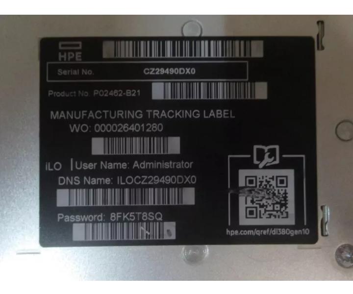 DL380 GEN10 2x12C 192GB
