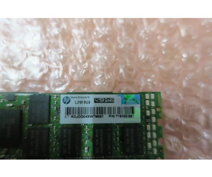 761501-B21 PC3L-10600R-9 716322-081 24GB 1x24GB 3RX4 DDR3