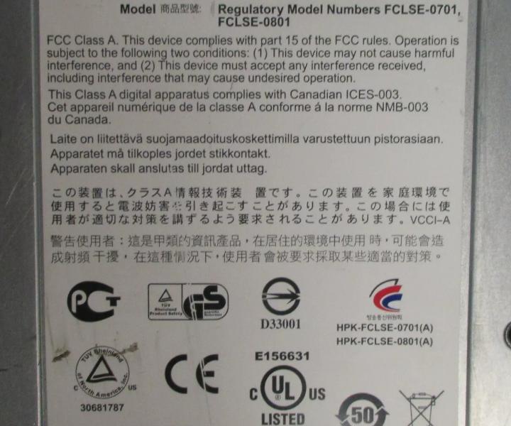 P2000 BK830A 595W