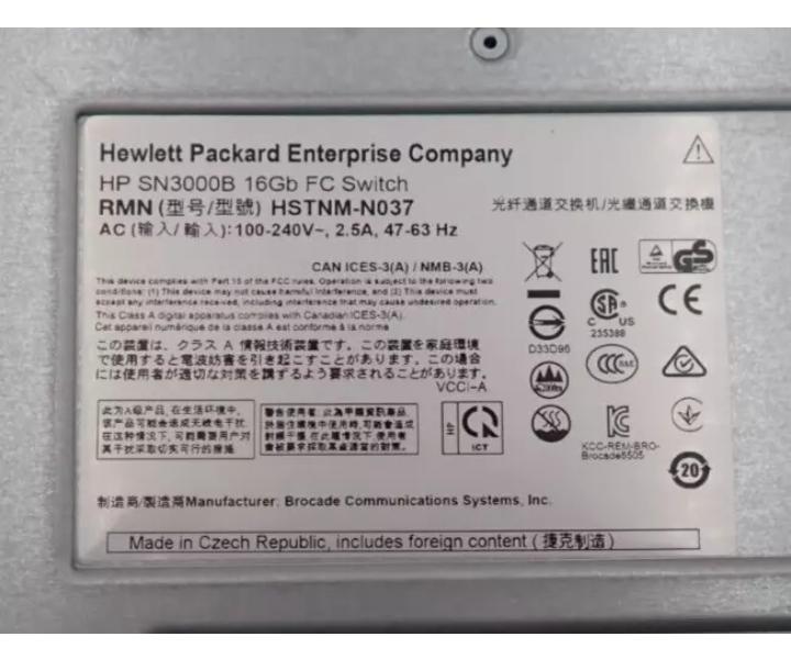 24-Port 12-Active SN3000B 16Gb QW937A