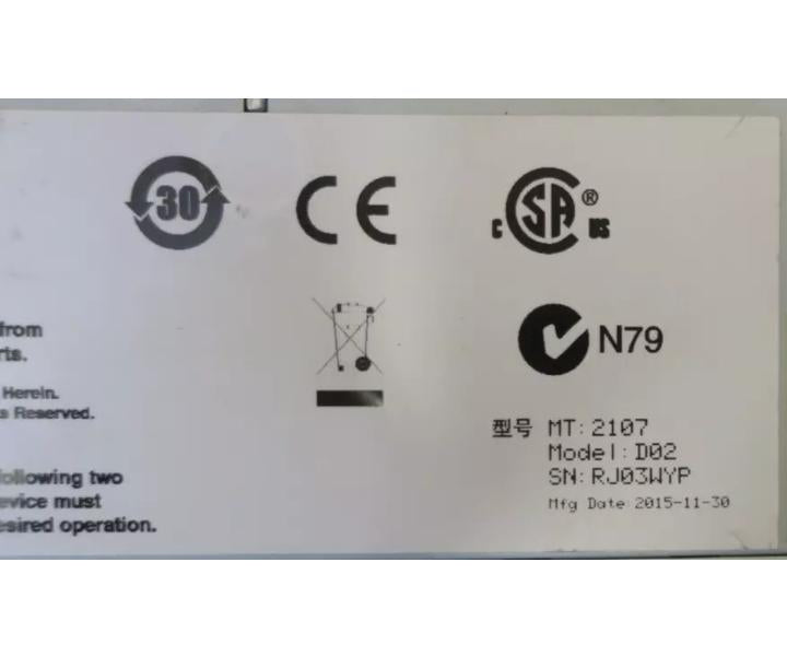 2107-D02 DS8000 600GB