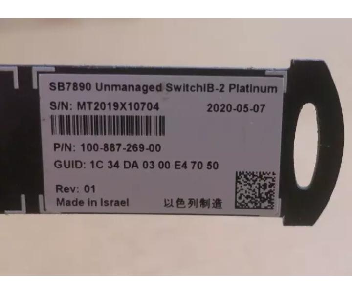 SB7890 100Gb QSFP28