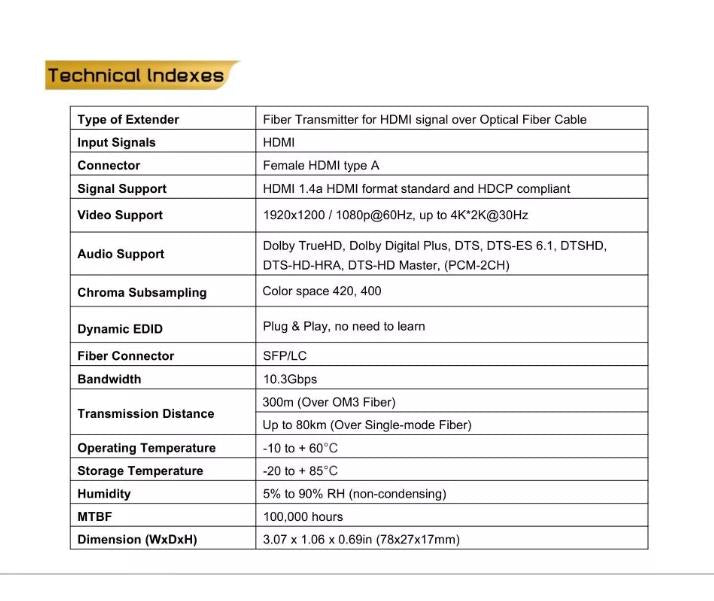 USB-C 850nm 300M 2pcs