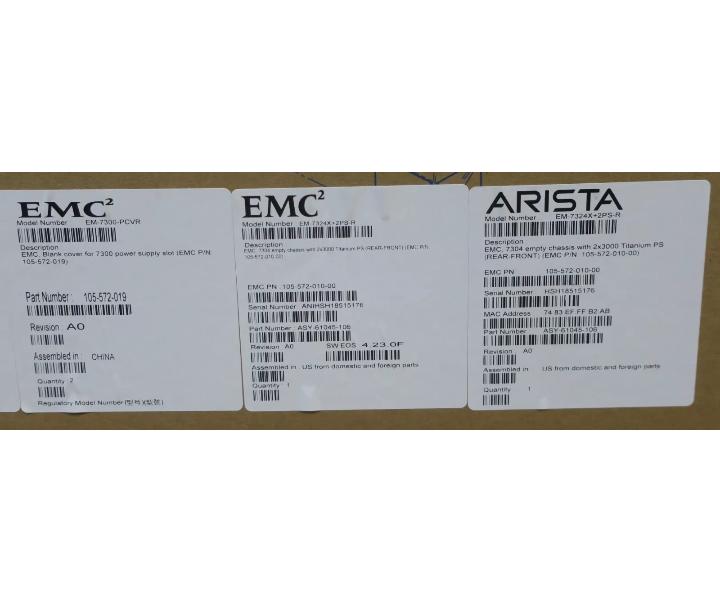 DCS-7304 4-Slot EM-7300X-64S-LC EM-7300-SUP