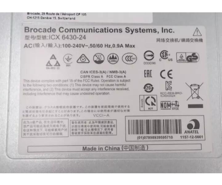 6430-24 ICX6430-24 1GbE RJ45 1GbE