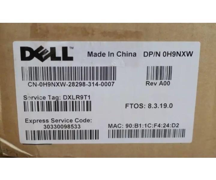 Force10 S4820T 10GbE RJ45 H9NXW
